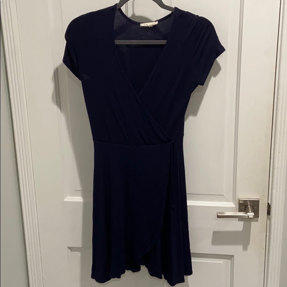 Dark blue dress